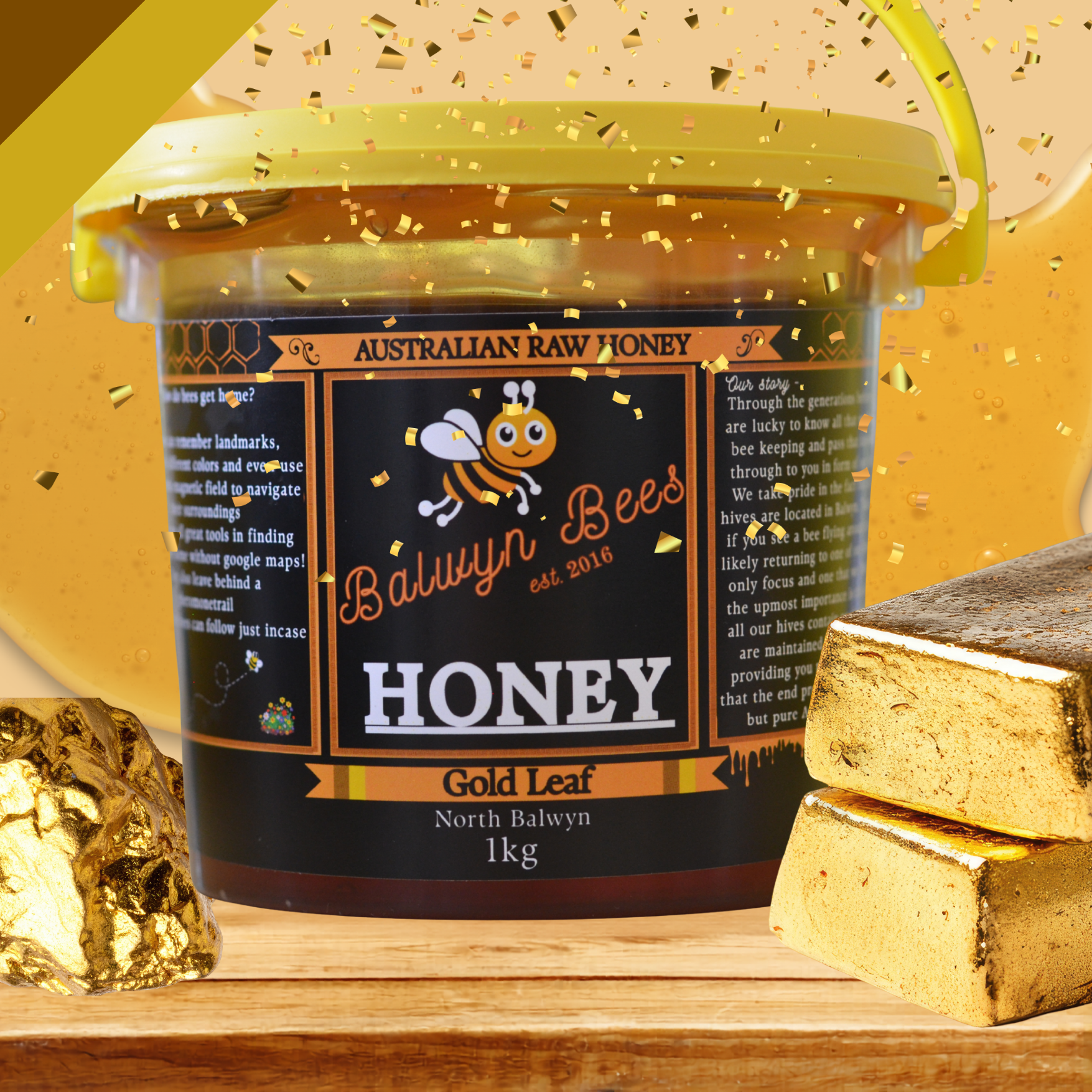 Gold Leaf Honey