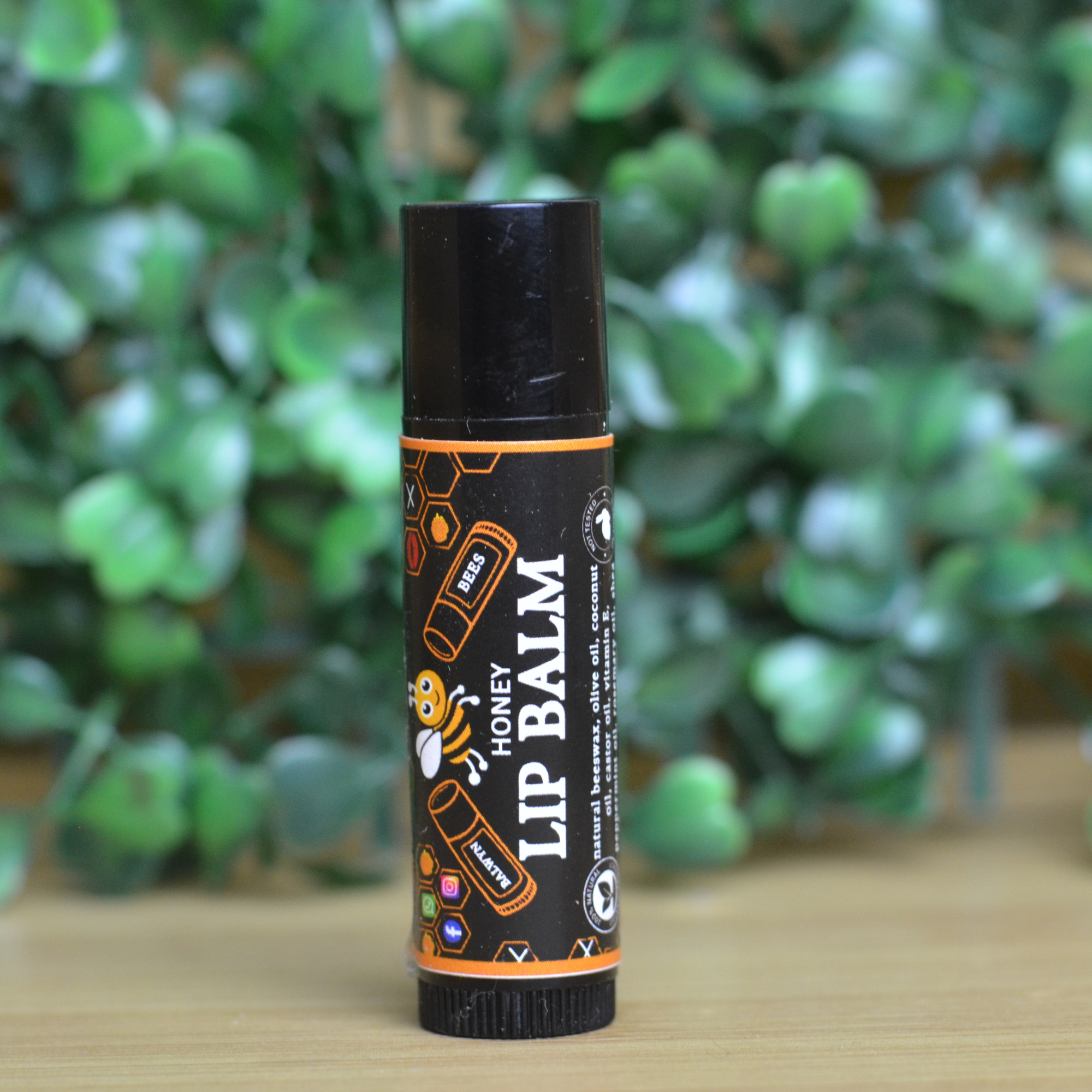 Natural Beeswax Honey Lipbalm - Rosemary & Lavender Flavour