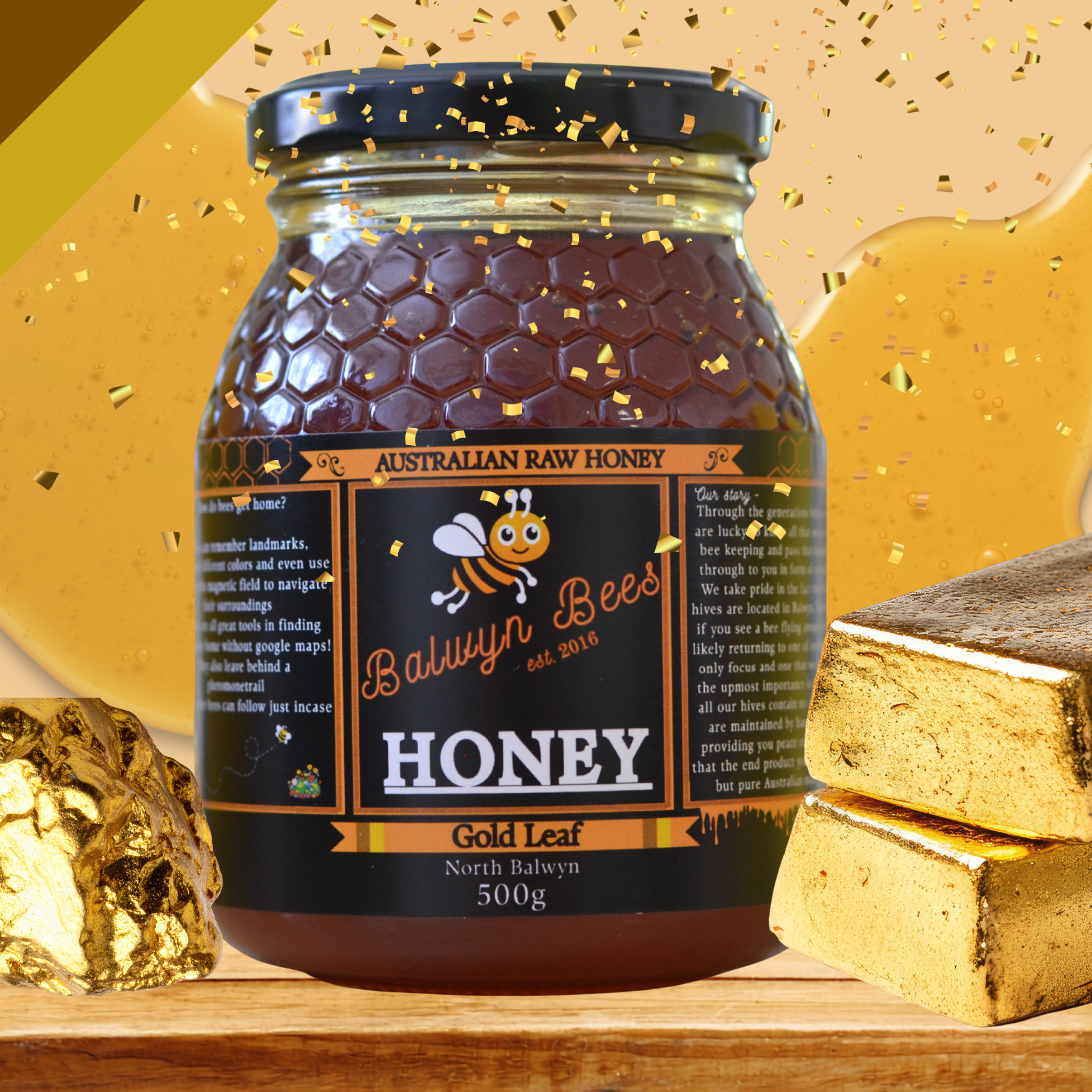 Gold Leaf Honey