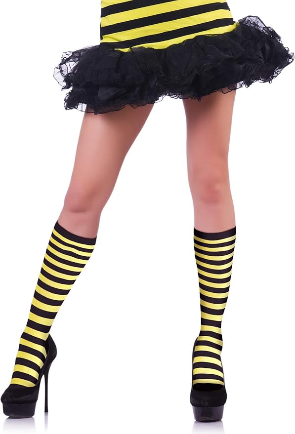 Bumble Bee High Socks